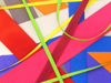 Picture of Sparkle Satin Ribbon(8mm X 20m) ASSORTED COLOURS