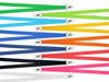 Picture of Snaphook Lanyard, 20mm petersham - ASSORTED COLOURS
