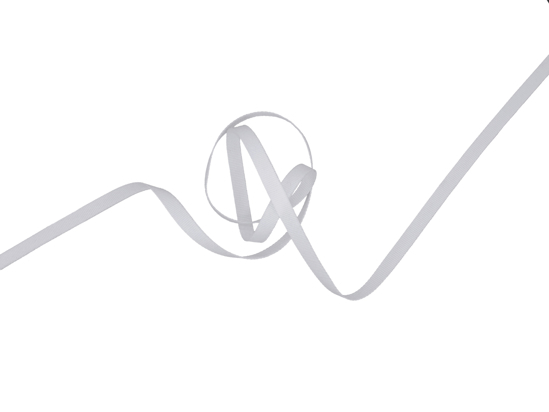 Picture of Plain Petersham (6mm X 20m) - optic white