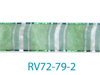 Picture of "bars & stripes" Printed Lurex Edge Organza - 38mm x 20mm ASSORTED